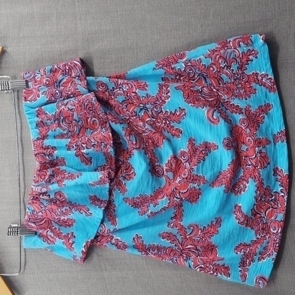 Women's Lilly Pulitzer Printed Tube Top Style 32957 Size Small